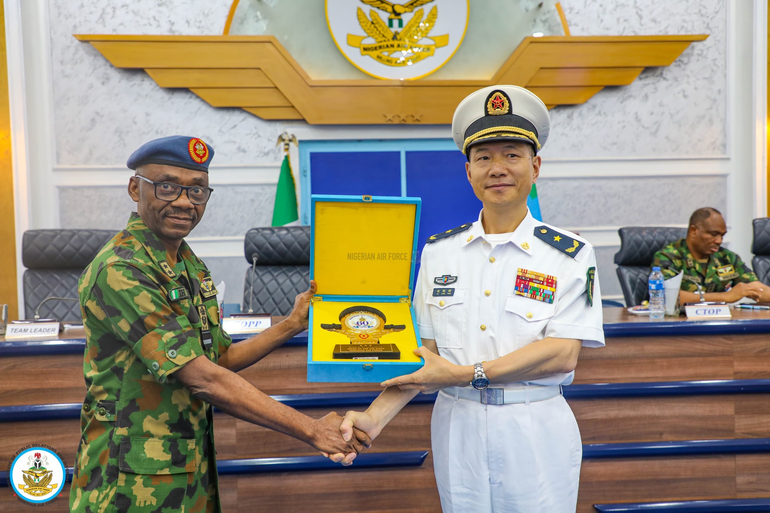 NAF DEEPENS MILITARY COLLABORATION WITH CHINESE DEFENCE UNIVERSITY DELEGATION