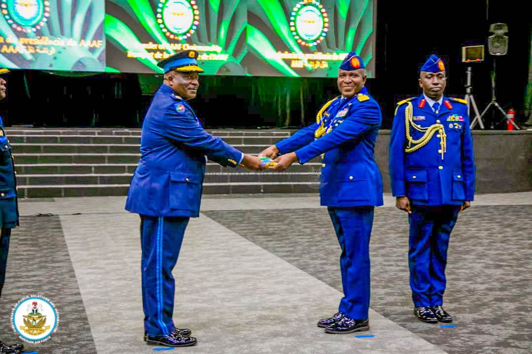 AIR MARSHAL ABUBAKAR ASSUMES AAAF CHAIRMANSHIP, CALLS FOR STRONGER AFRICAN-LED SECURITY SOLUTIONS