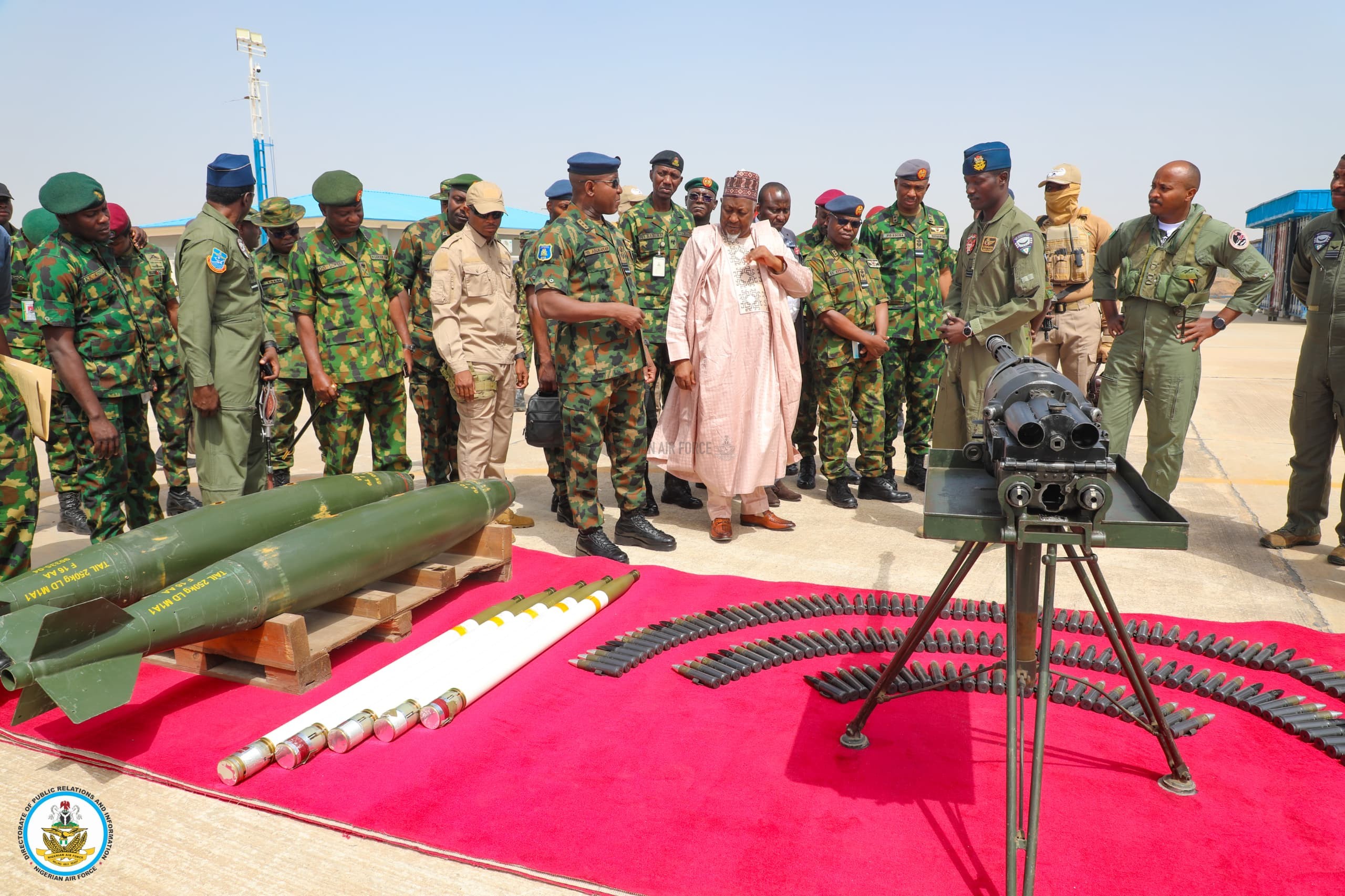 HMOD LAUDS NAF'S OPERATIONAL READINESS, SYMBOLICALLY FLAGS OFF AIR CAMPAIGN UNDER OPERATION FANSAN YAMMA