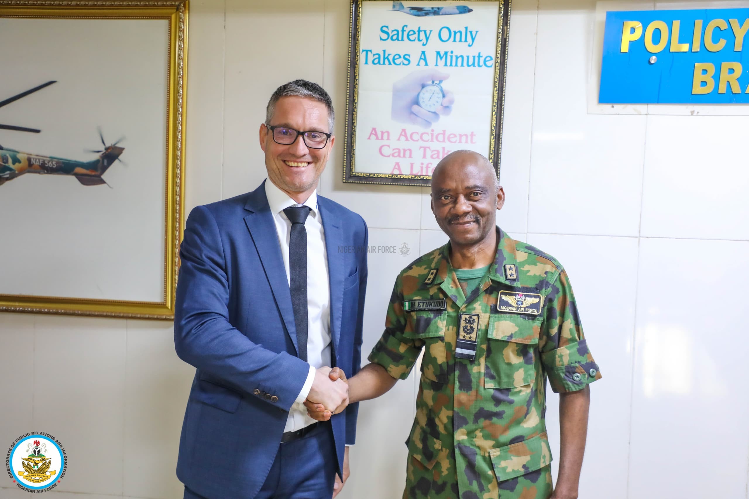 STRENGTHENING STRATEGIC PARTNERSHIPS: NAF HOSTS PARLEY WITH AUSTRIAN DELEGATION ON ENHANCING SUPPORT FOR DIAMOND AIRCRAFT FLEET