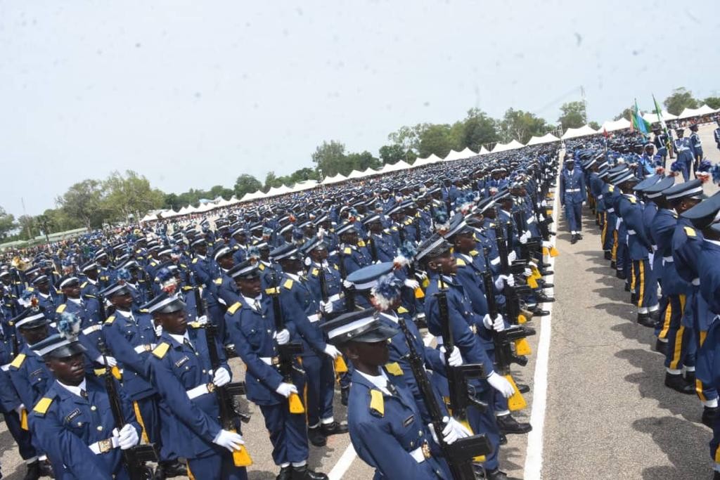 NAF GRADUATES NEW SET OF 1,123 RECRUITS, AS CAS CHARGES THEM TO BE INNOVATIVE