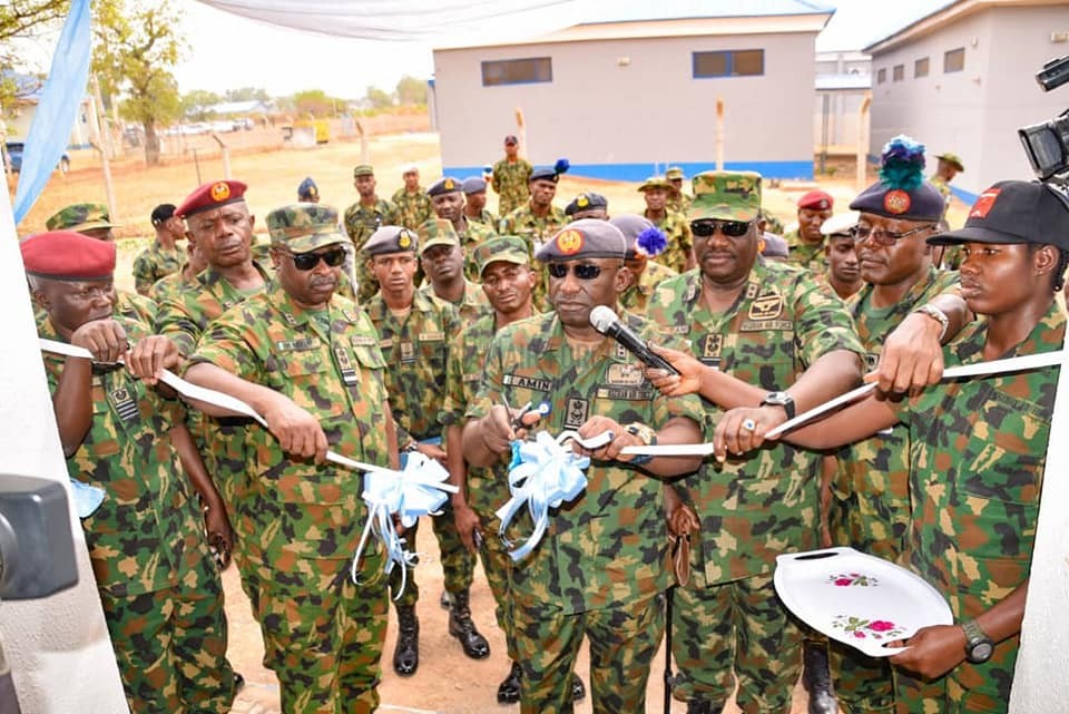 ENHANCING AIR-GROUND INTEGRATION: NAF INAUGURATES NEW BACKDOOR GUNNERS’, SPECIAL FAST ROPING COURSES AS CAS COMMISSIONS MORE PROJECTS AT RTC, KADUNA