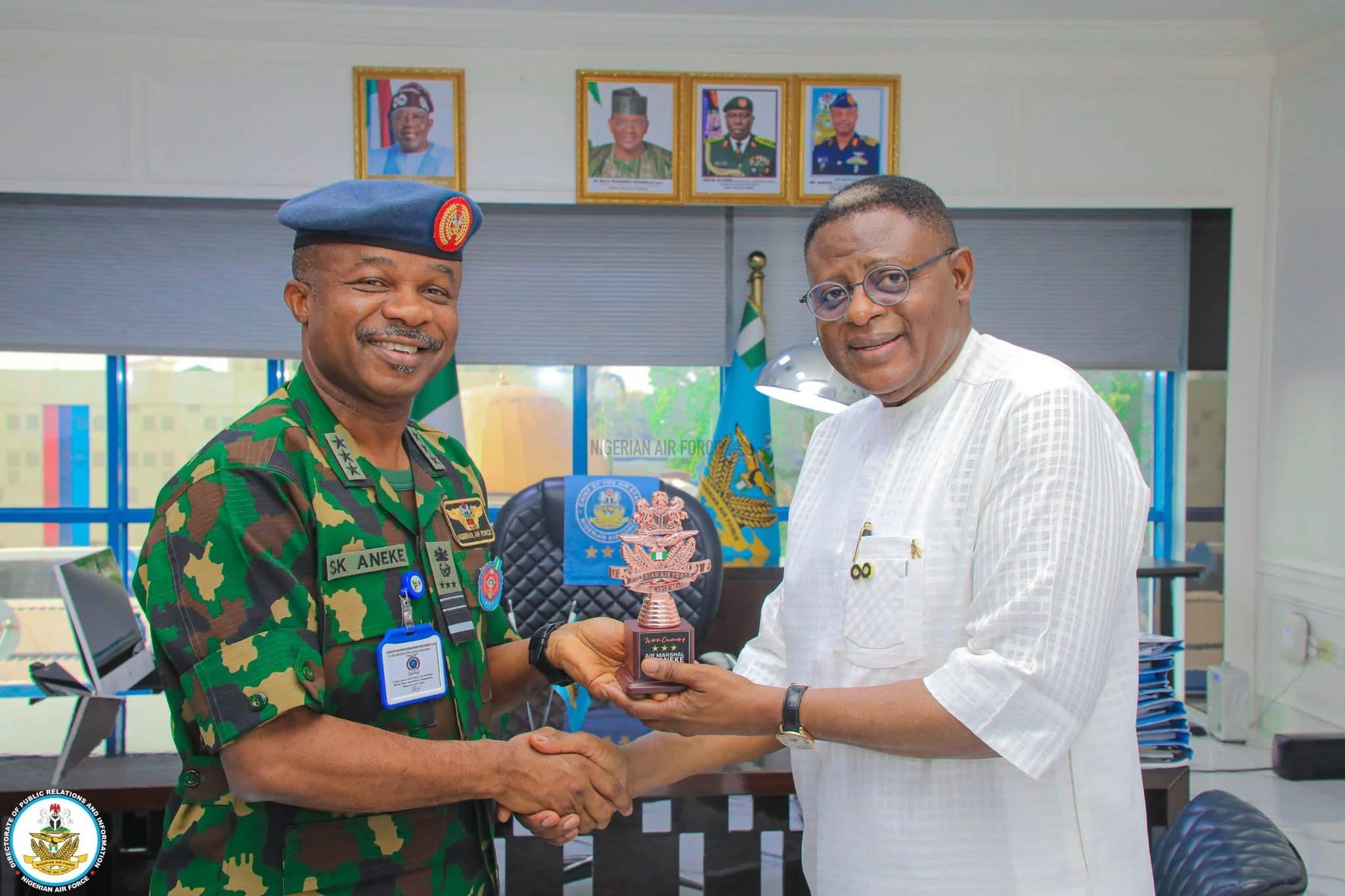 CROSS RIVER GOVERNOR VISITS CAS, SEEKS STRONGER SECURITY PARTNERSHIPS FOR NATIONAL DEVELOPMENT