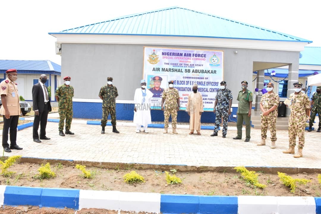 ANTI-BANDITRY: NAF COMMISSIONS ADDITIONAL INFRASTRUCTURE TO CATER FOR PERSONNEL WELFARE NEEDS OF 271 DETACHMENT, BIRNIN GWARI