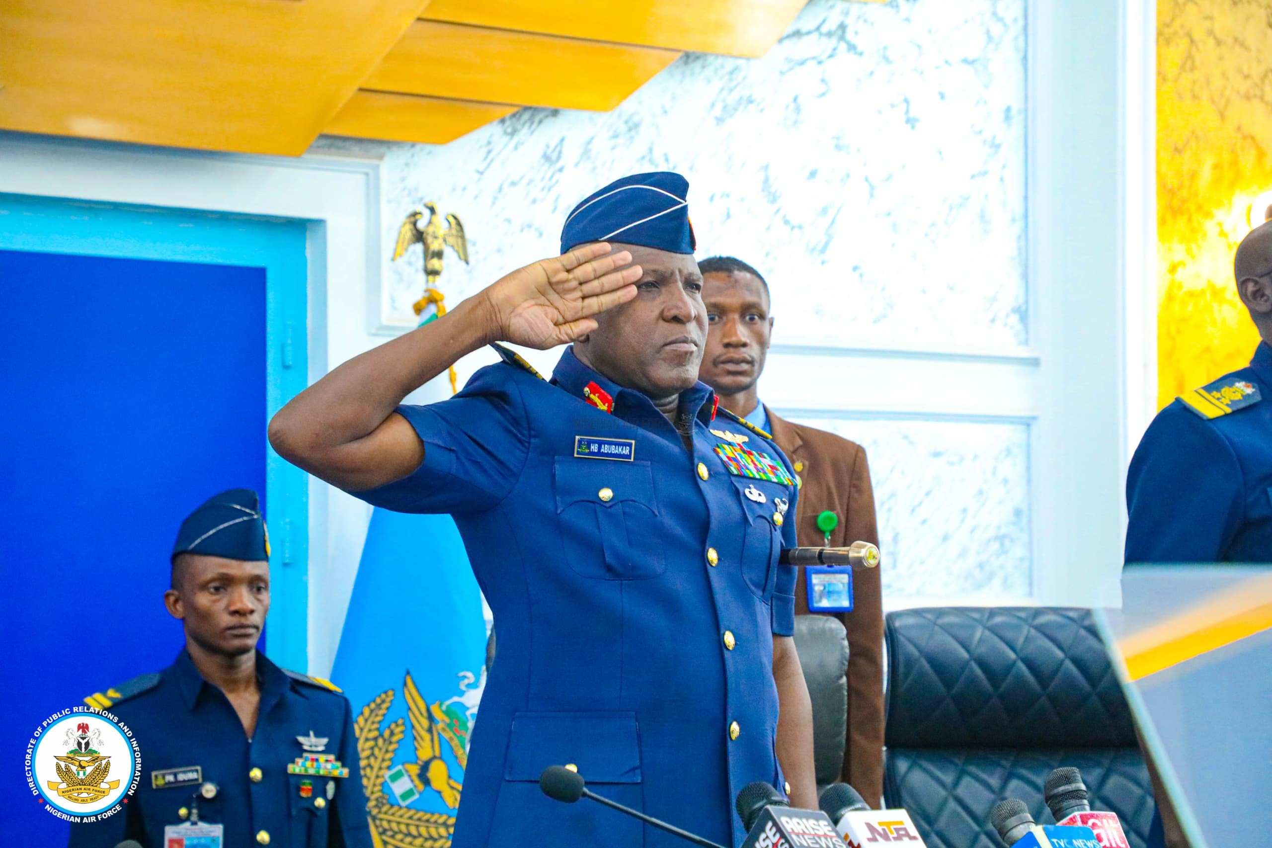 CAS REAFFIRMS NAF COMMITMENT TO NATIONAL SECURITY, PROMISES RELENTLESS ACTION AGAINST ENEMIES OF NIGERIA