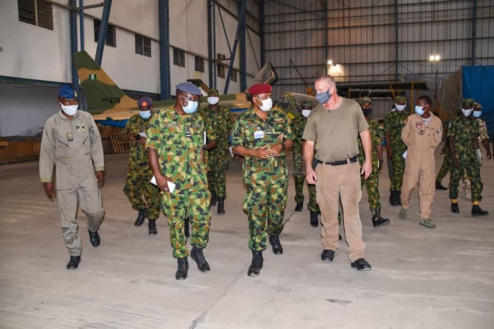 OPERATIONAL VISIT: CAS INSPECTS ONGOING PROJECTS IN KAINJI, EXPRESSES SATISFACTION WITH PROGRESS OF ALPHA JET PDM, PREPARATIONS TO RECEIVE SUPER TUCANO AIRCRAFT