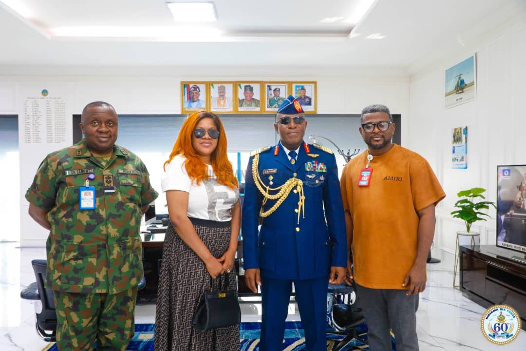 CAS PLEDGES SUPPORT FOR NOLLYWOOD AS HE HOSTS POPULAR ACTOR, TOYIN ABRAHAM
