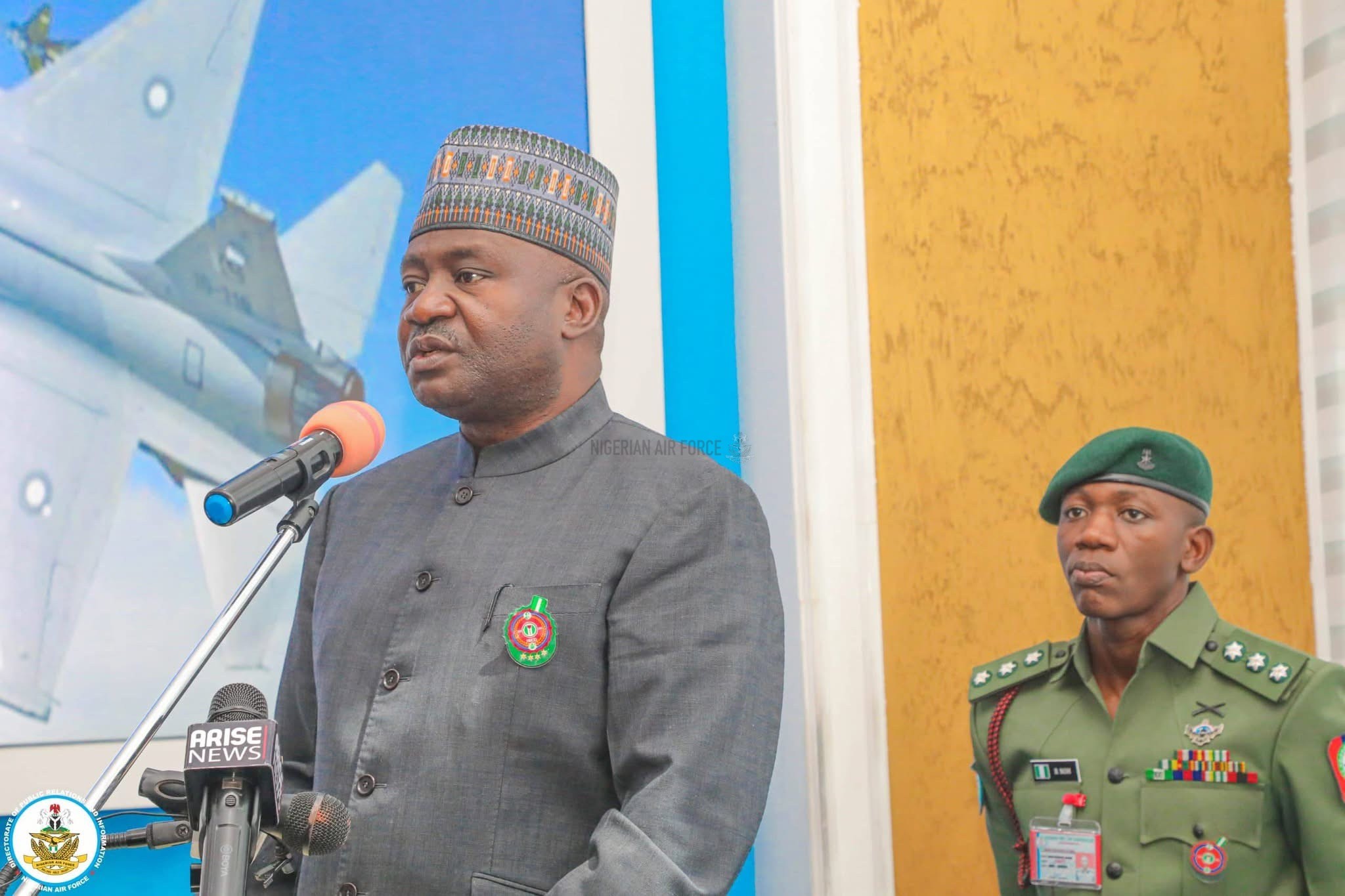 AIR POWER REMAINS CENTRAL TO OUR OPERATIONAL SUCCESS, SAYS DEFENCE MINISTER AT NAF DECORATION CEREMONY