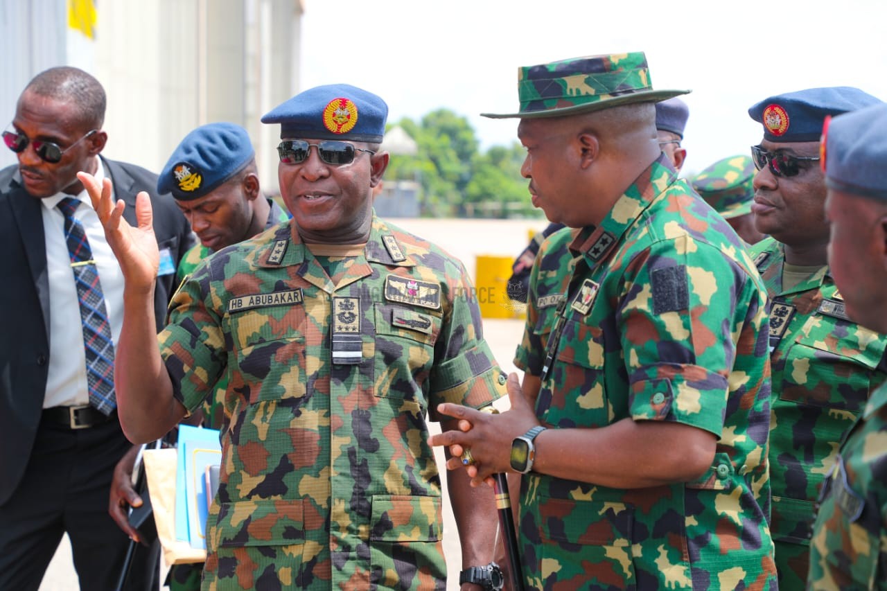 CAS ON TOUR OF NAF UNITS IN LAGOS