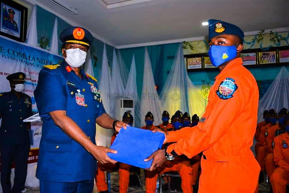 CAPACITY BUILDING: NAF GRADUATES ANOTHER SET OF STUDENT PILOTS FROM 401 FTS, TRAINS 145 IN 5 YEARS