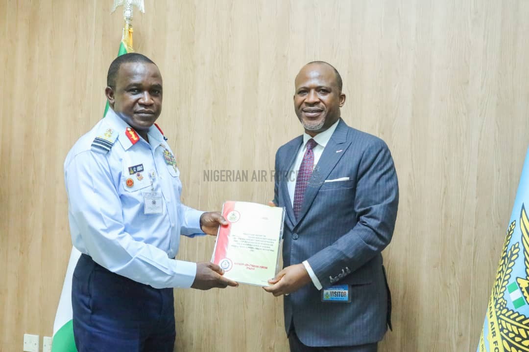 ACCIDENT INVESTIGATION BUREAU SUBMITS INTERIM REPORT ON AIRCRAFT ACCIDENT INVOLVING NIGERIAN AIR FORCE KING AIR-350 AIRCRAFT TO THE CHIEF OF AIR STAFF