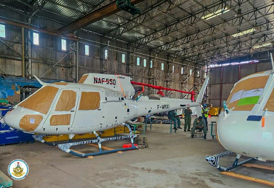 PRESS RELEASE  NAF RECEIVES FIVE NEW HELICOPTERS AS FG ACCELERATES AIRPOWER MODERNISATION