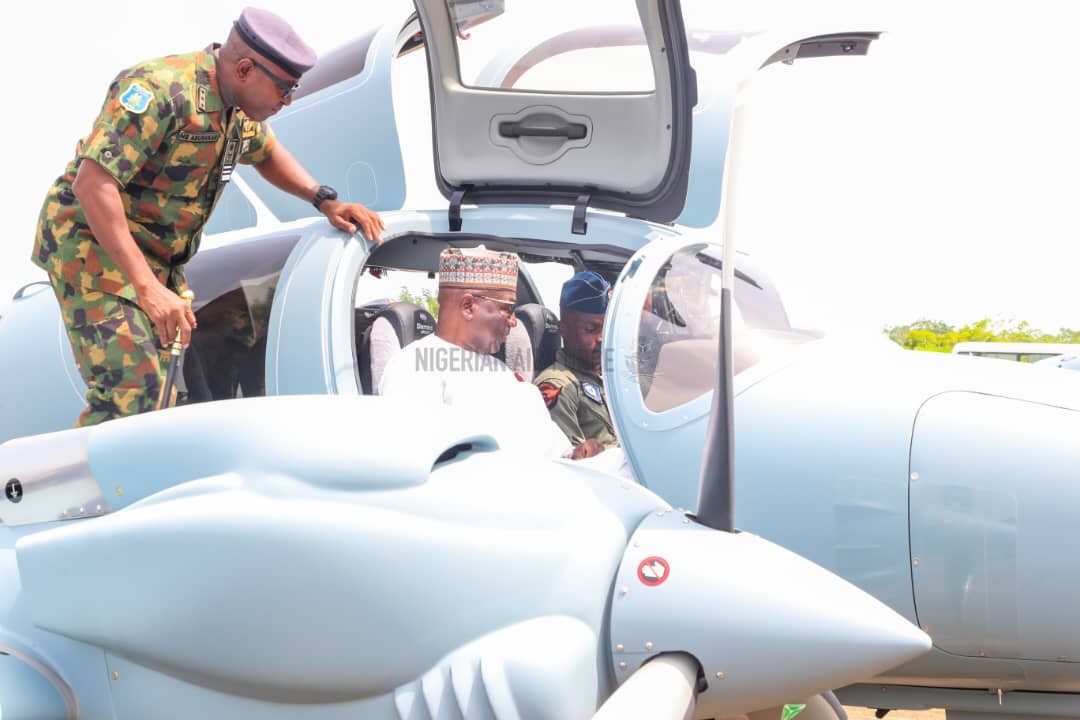 CAS HEAPS PRAISES ON FG AS NAF TAKES DELIVERY OF 2 ADDITIONAL DIAMOND-62 AIRCRAFT