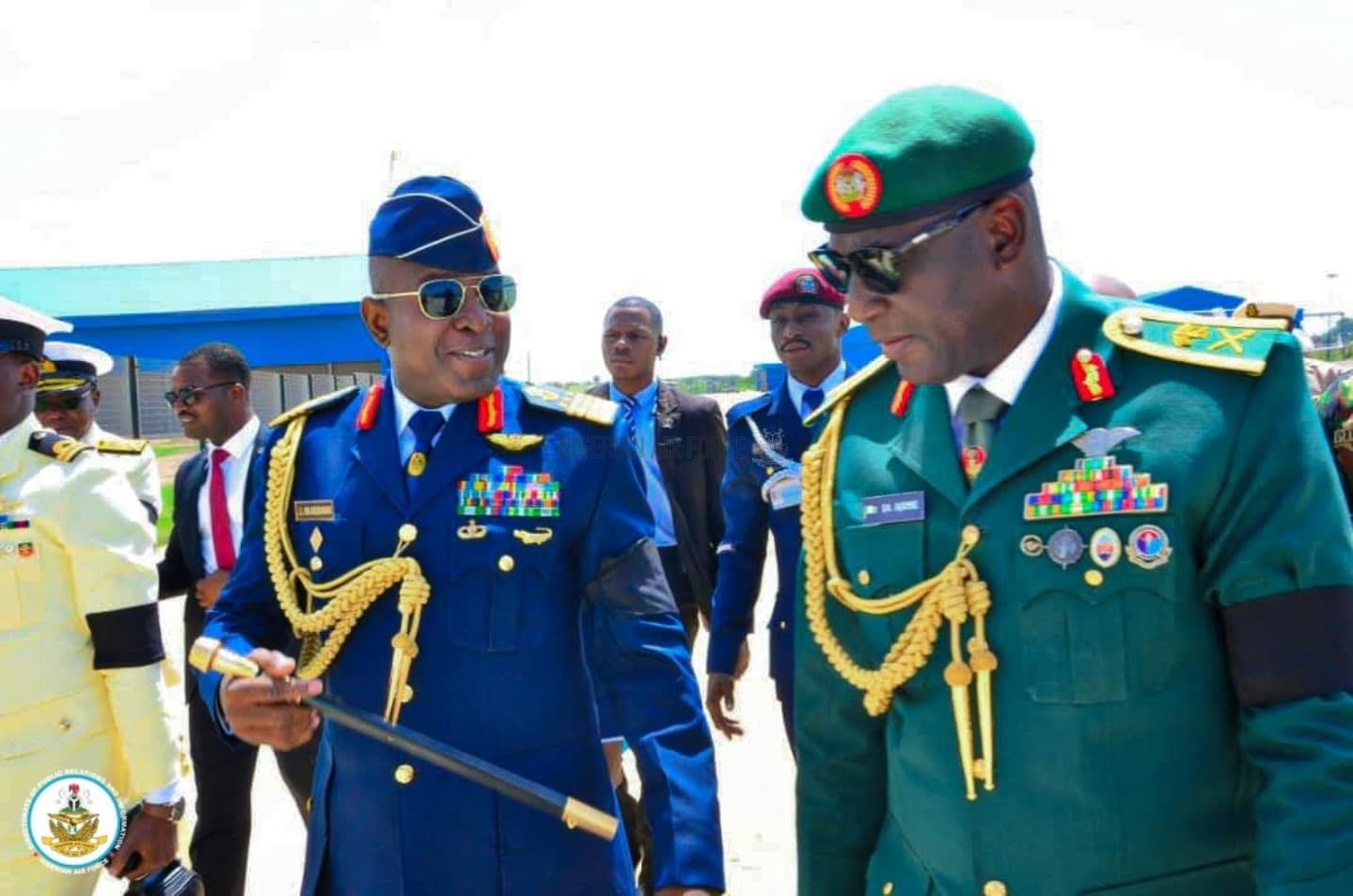 HONOURING A STATESMAN: MILITARY SERVICE CHIEFS PAY FINAL RESPECTS TO FORMER PRESIDENT MUHAMMADU BUHARI