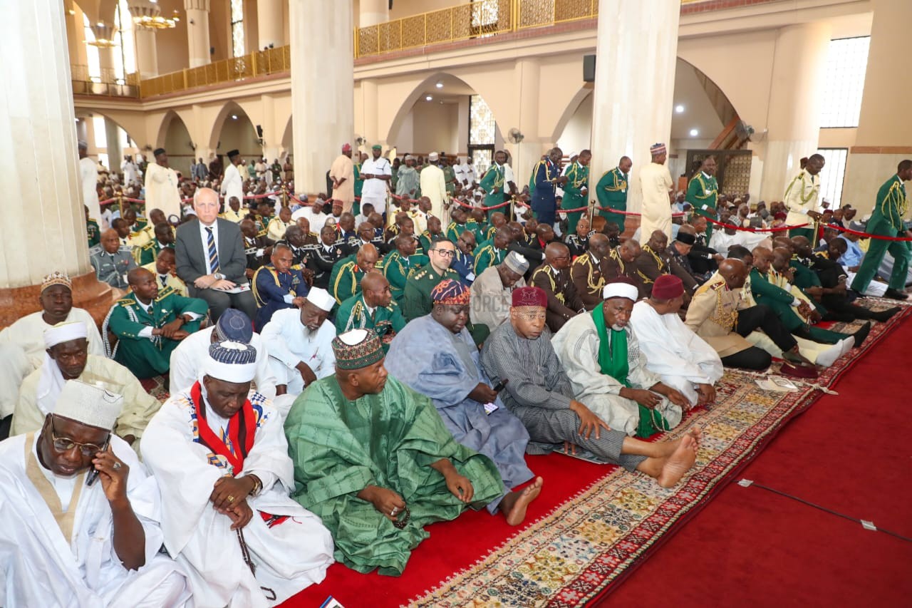 JUMA'AT PRAYER IN COMMEORATION OF 2024 ARMED FORCES REMEMBRANCE DAY