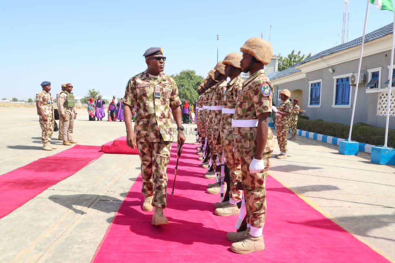 A SAFE AND SECURE NIGERIA IN SIGHT, SAYS CAS AS HE FETES TROOPS IN MAIDUGURI